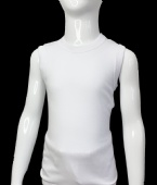 BOYS ROUND NECK ARMLESS